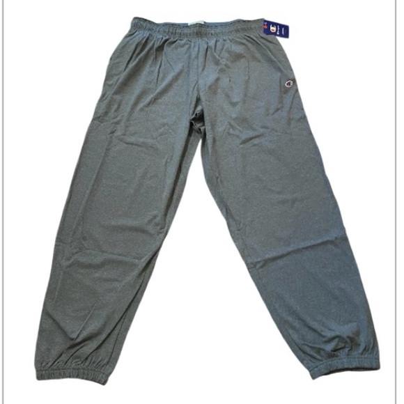 Champion Men’s Charcoal Lounge Athletic Sweatpants elastic waist drawstring 2XL - Picture 3 of 9